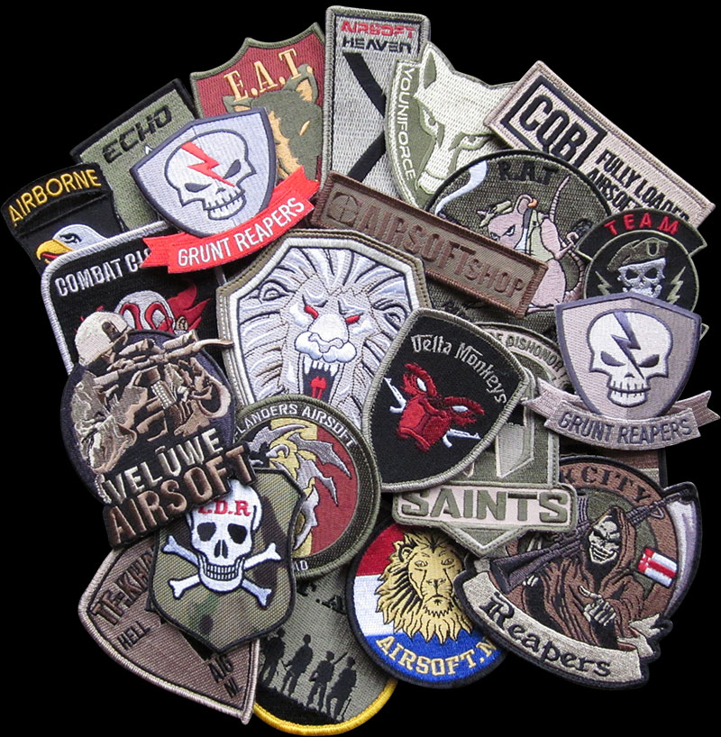 Buy airsoft patches at